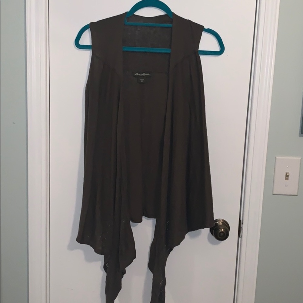 Eddie Bauer Linen/Cotton Vest